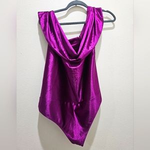 Thick Satin bodysuit